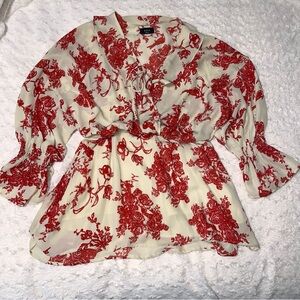 NWOT Vici long sleeve flowy dress (size small)